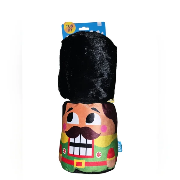 Barkbox Black Nutcracker Plush Pull Dog Toy, NWT. - Picture 1 of 3